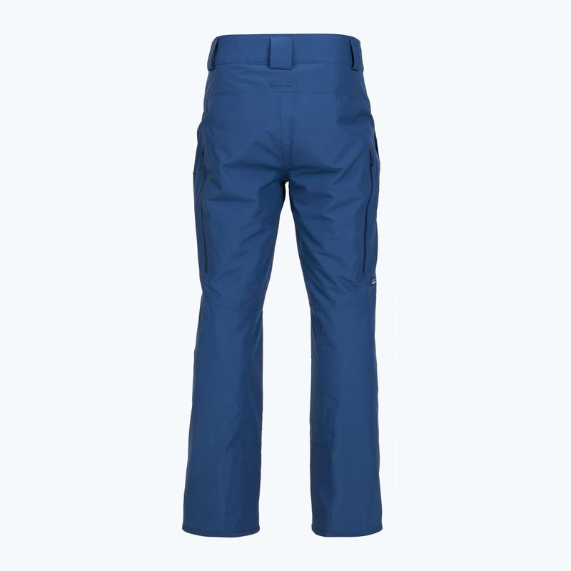 Pánske lyžiarske nohavice Patagonia Insulated Powder Town clement blue 2