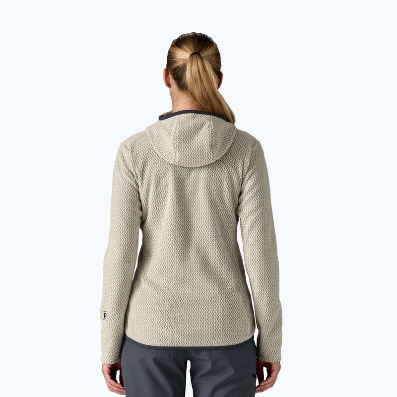 Dámska fleece mikina Patagonia R1 Air Full-Zip Hoody wool white 2