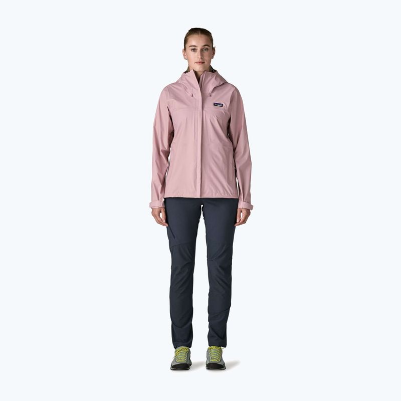 Dámska nepremokavá bunda Patagonia Torrentshell 3L Rain quiet violet 2