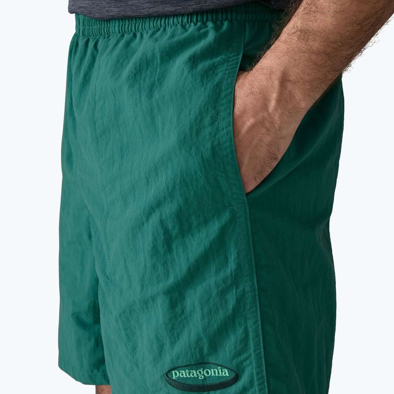 Pánske šortky Patagonia Baggies 5" 95 oval logo/gem green 6