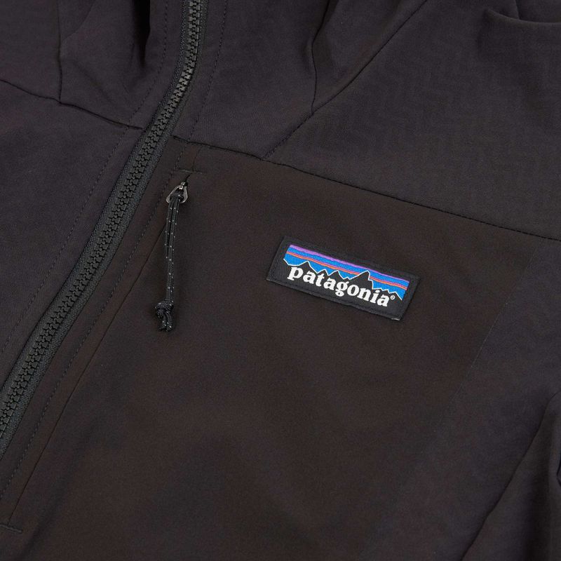 Dámska softshellová bunda  Patagonia R1 CrossStrata Hoody black 3