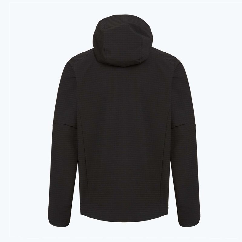Pánska softshellová bunda Patagonia R1 TechFace Hoody black 3