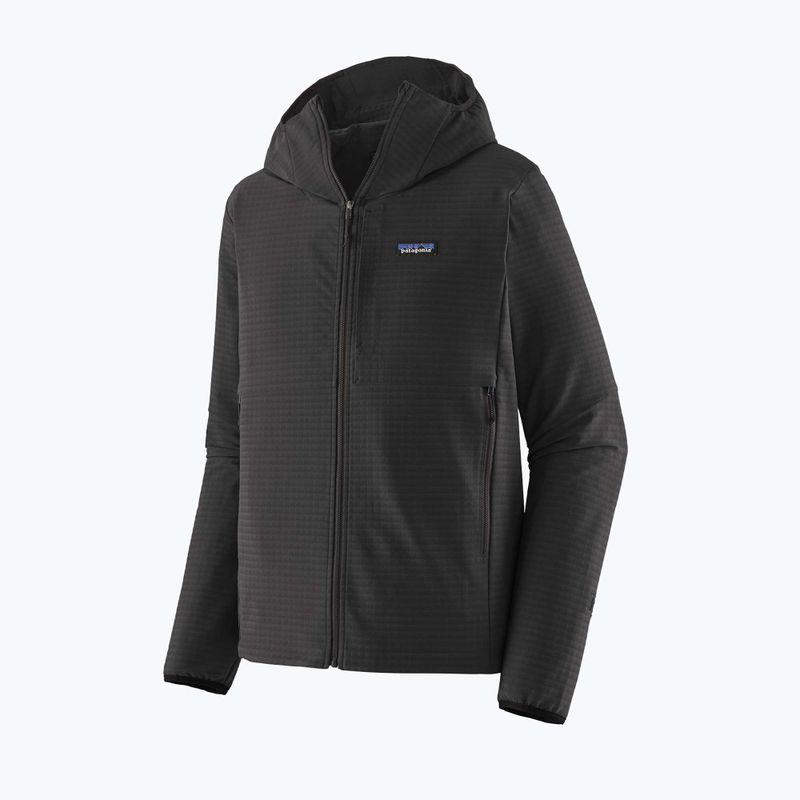 Pánska softshellová bunda Patagonia R1 TechFace Hoody black 7