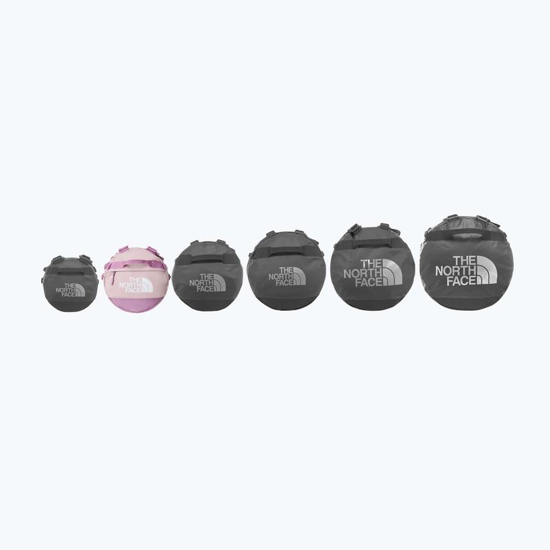 Cestovná taška The North Face Base Camp Duffel S 50 l metal pink/hushed laven 5