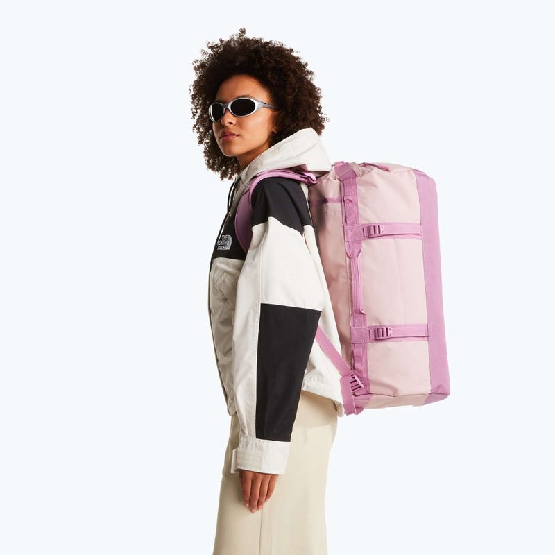 Cestovná taška The North Face Base Camp Duffel S 50 l metal pink/hushed laven 6