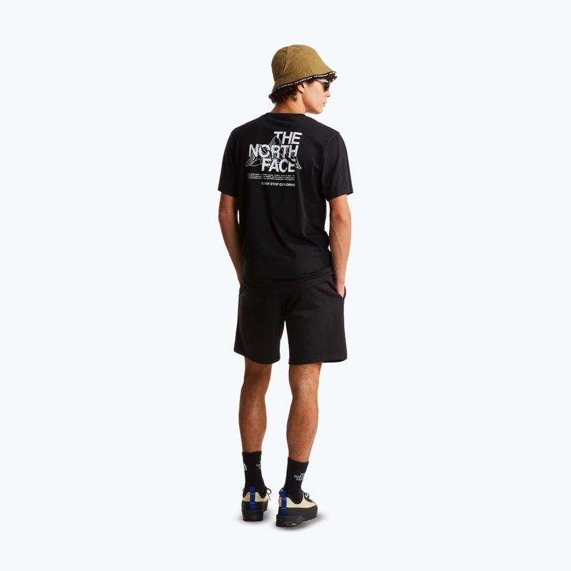 Pánske tričko The North Face Mountain Sketch Regular tnf black 2
