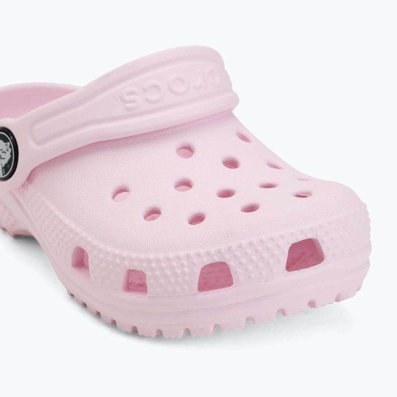 Detské šľapky Crocs Classic Clog Toddler pink milk 8