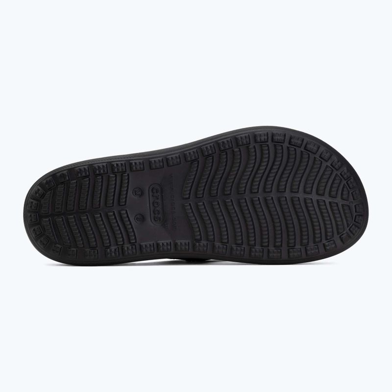 Žabky Crocs Yukon Vista II Leather black/black 4