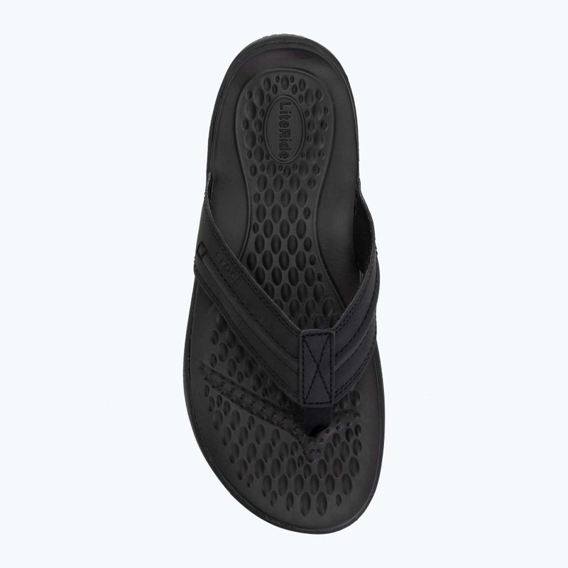 Žabky Crocs Yukon Vista II Leather black/black 5