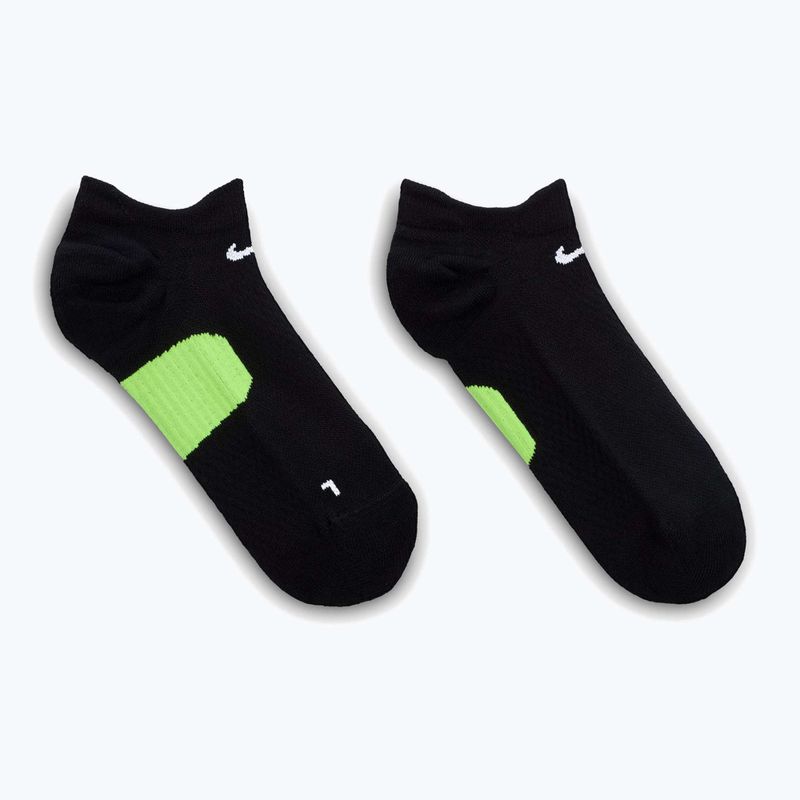 Ponožky Nike Running Midweight No-Show black/smoke grey/white 3