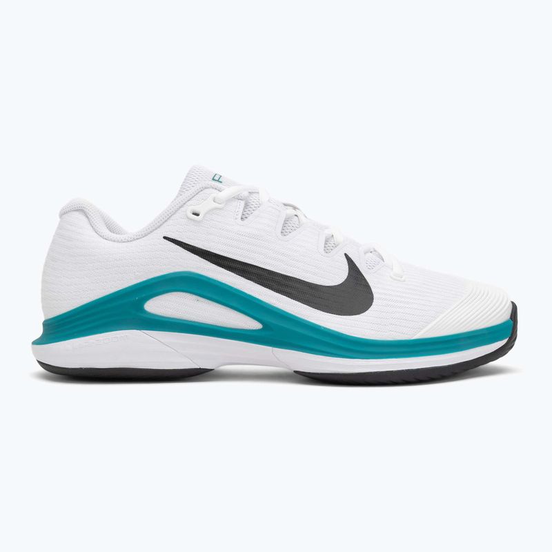 Pánske tenisové topánky Nike Vapor 12 white / black / radiant emerald 2