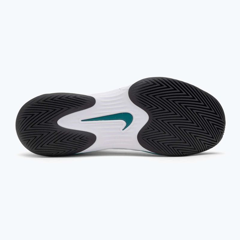 Pánske tenisové topánky Nike Vapor 12 white / black / radiant emerald 4
