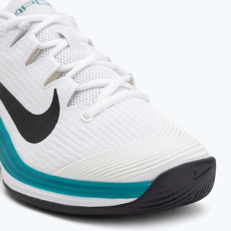 Pánske tenisové topánky Nike Vapor 12 white / black / radiant emerald 7