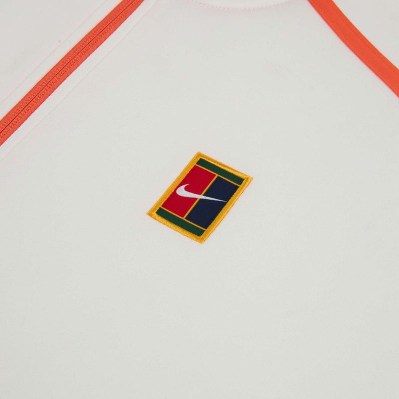 Pánska tenisová mikina Nike Court Heritage sail/turf orange 8