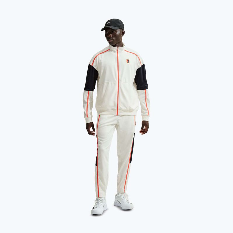 Pánska tenisová mikina Nike Court Heritage sail/turf orange 2