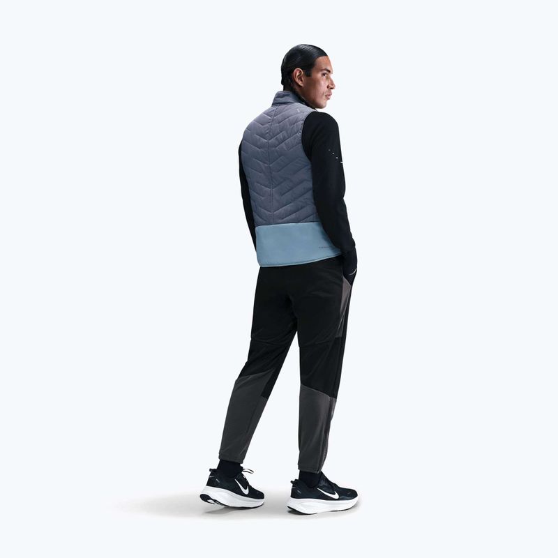 Pánske bežecké nohavice Nike Challenger Therma-Fit Winterized black/anthracite/black 3