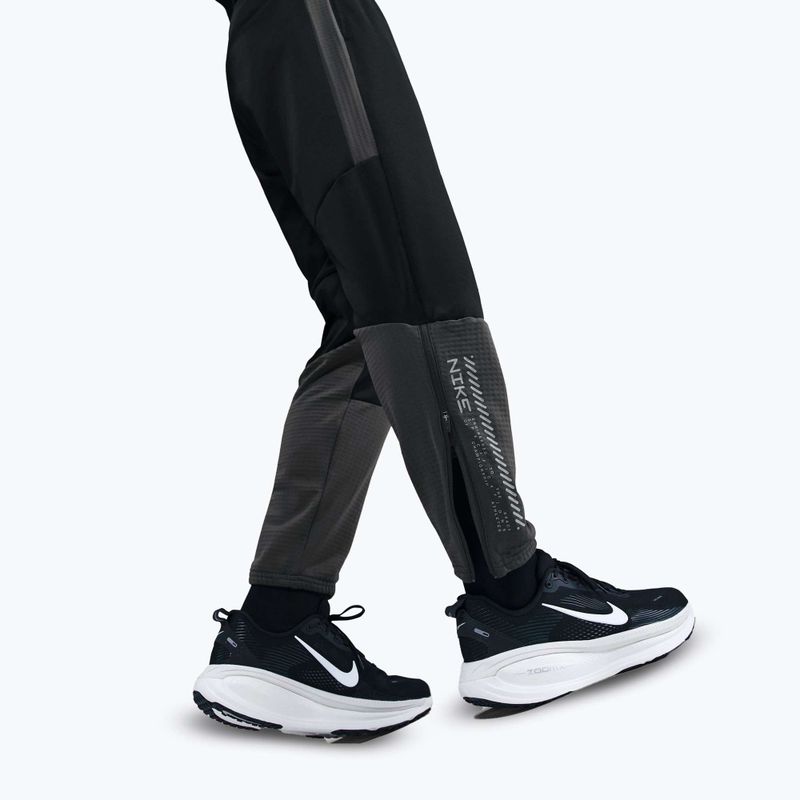 Pánske bežecké nohavice Nike Challenger Therma-Fit Winterized black/anthracite/black 5