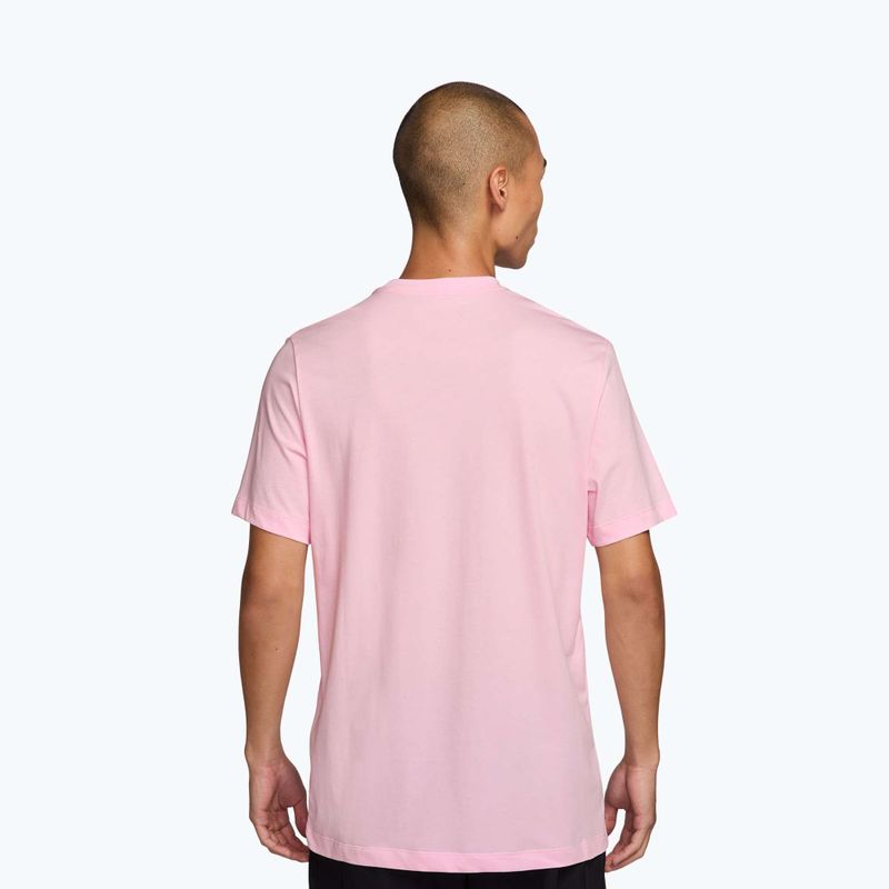 Pánske tričko Nike Court Heritage pink foam 2