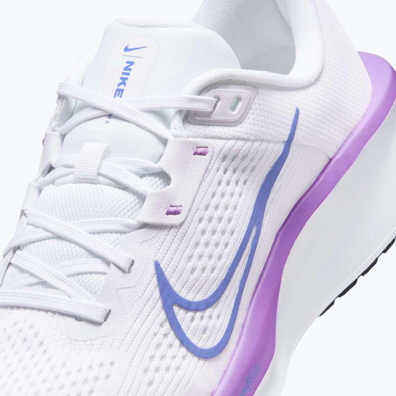 Dámske bežecké topánky Nike Quest 6 white/black/bright violet/sapphire 9