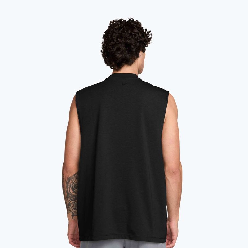 Pánske tričko Nike Athletic Club Dri-Fit black/black 2