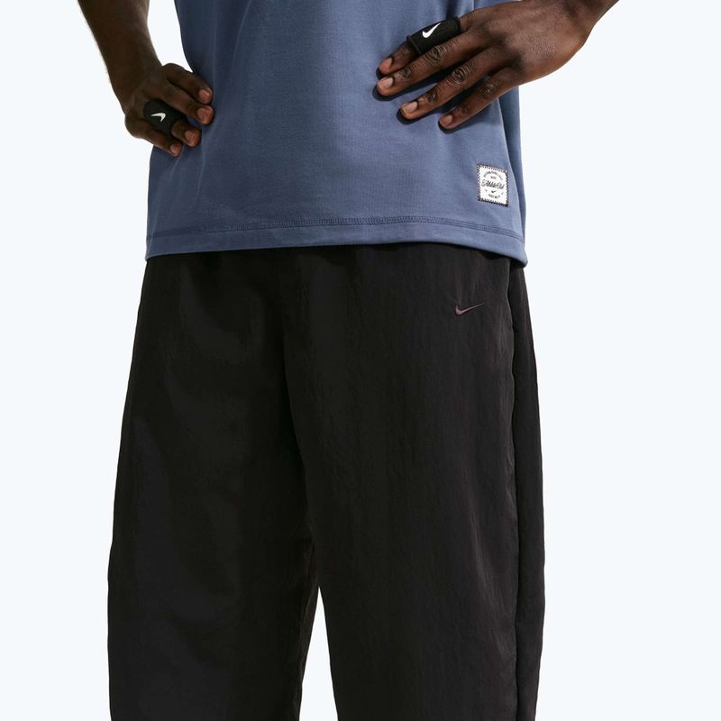 Pánske nohavice Nike N.A.C. Dri-Fit Woven black/pale ivory/black 5