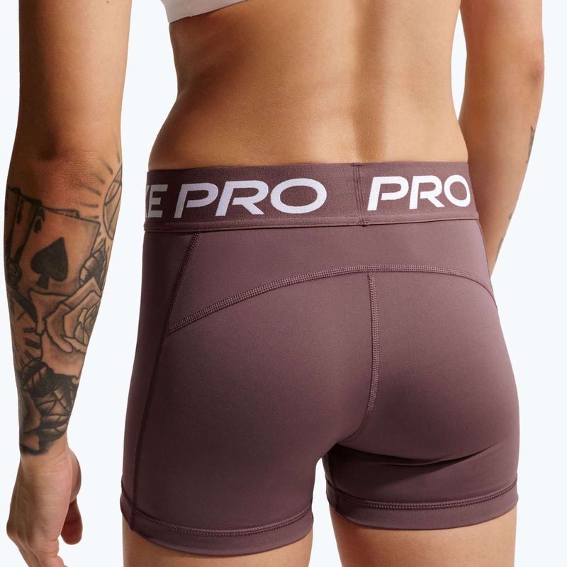 Dámske šortky Nike Pro Mid-Rise Biker 3" tattoo/white 5