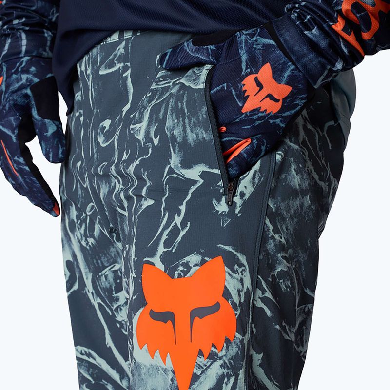 Pánske cyklistické nohavice Fox Racing Ranger Image Print arctic blue 3
