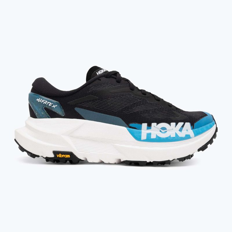 Dámske bežecké topánky HOKA Matafe X black/skyward blue 2