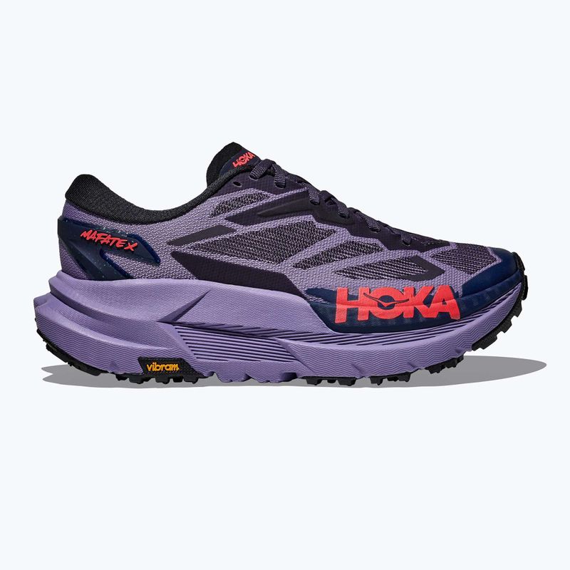 Dámske  bežecké topánky HOKA Mafate X berry jam/squid ink 10