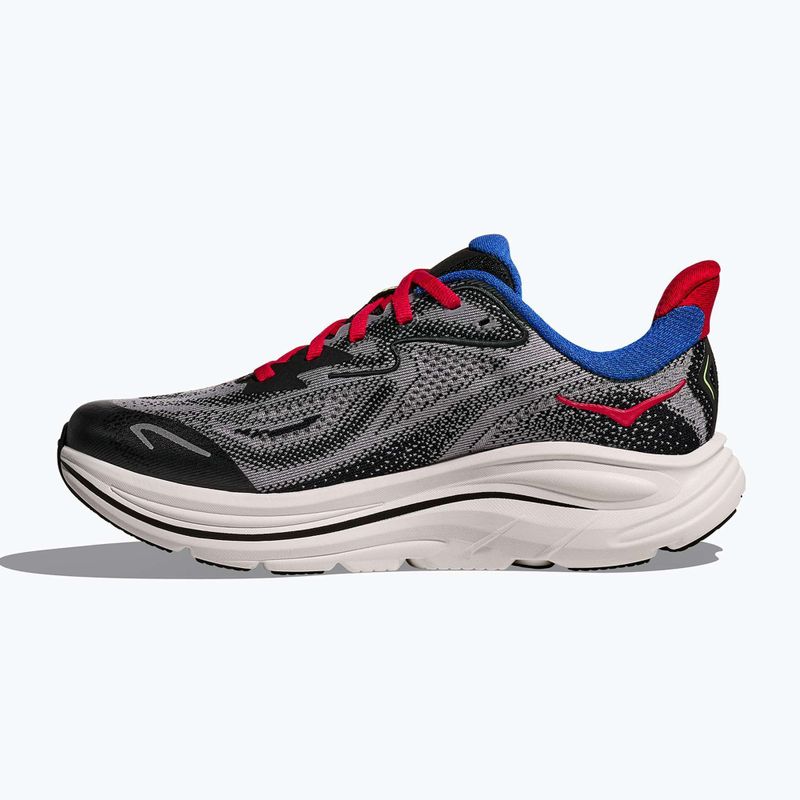 Detské bežecké topánky HOKA Clifton 10 foggy grey/black 3