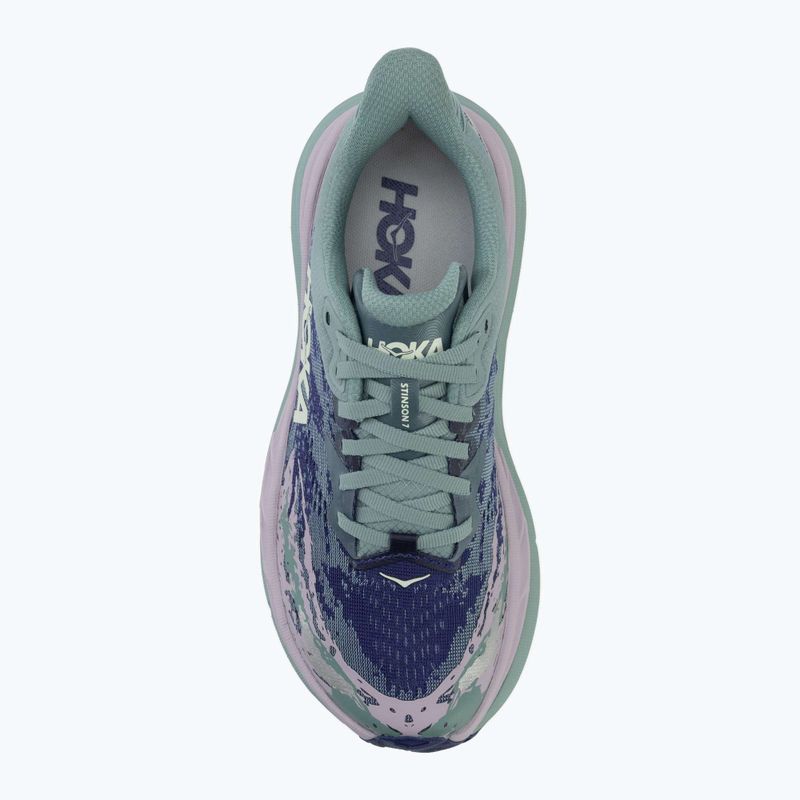 Dámske bežecké topánky HOKA Stinson 7 rosemary/fragrant lilac 5