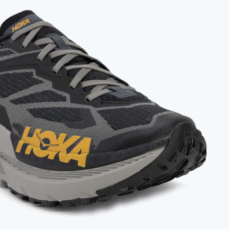 Pánske bežecké topánky Hoka Mafate X black/cement 7