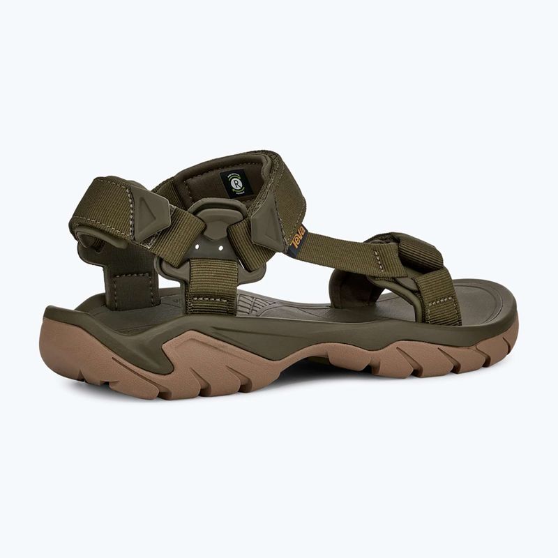 Pánske sandále Teva Terra Fi 5 Universal dark olive/honey brown 9