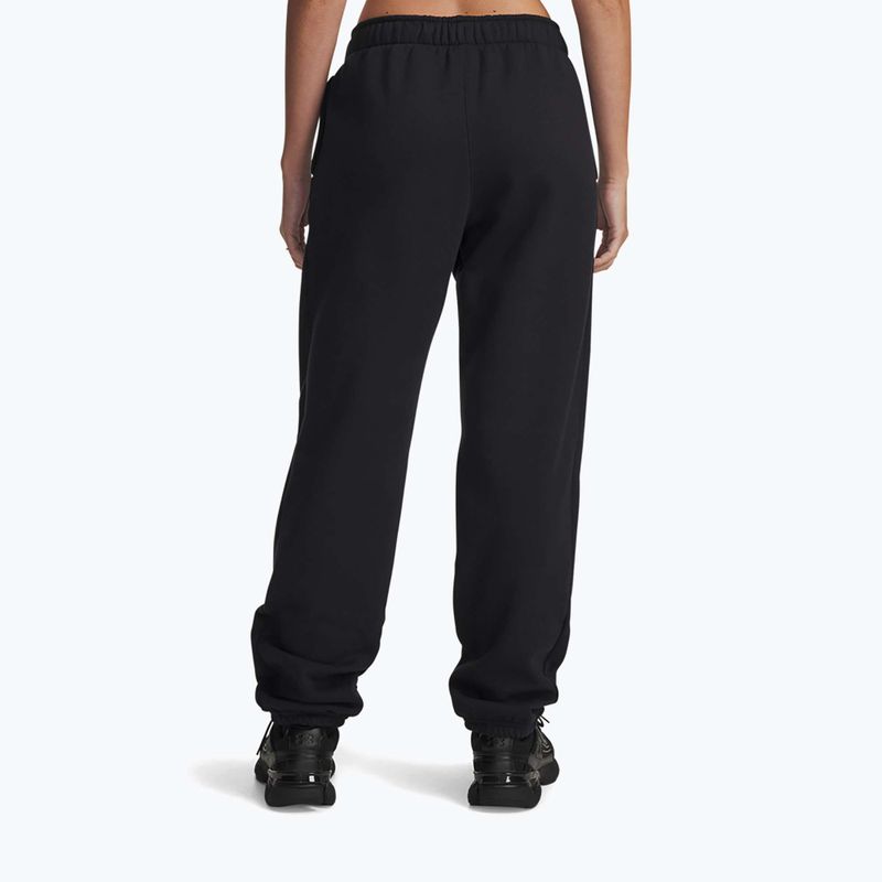 Dámske tréningové nohavice Under Armour Icon Vida Fleece Jogger black/black 3