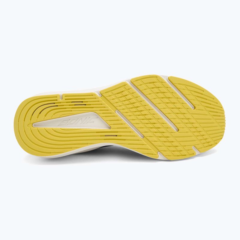 Pánske bežecké topánky Under Armour Sonic 7 washed navy/nu blue/yellow shade 4