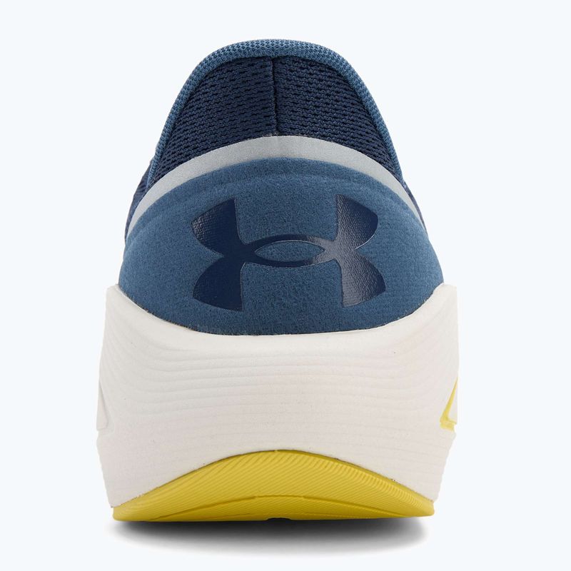 Pánske bežecké topánky Under Armour Sonic 7 washed navy/nu blue/yellow shade 6