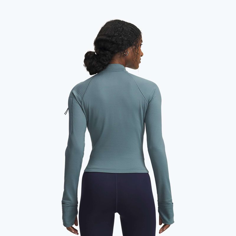 Dámska bežecká mikina Under Armour Pro Half Zip jasper blue/reflective 2