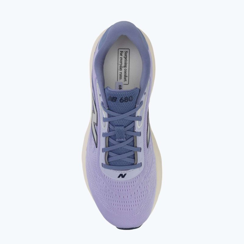 Dámske bežecké topánky New Balance Fresh Foam 680's V9 glint blue/fairweather blue/navy 5