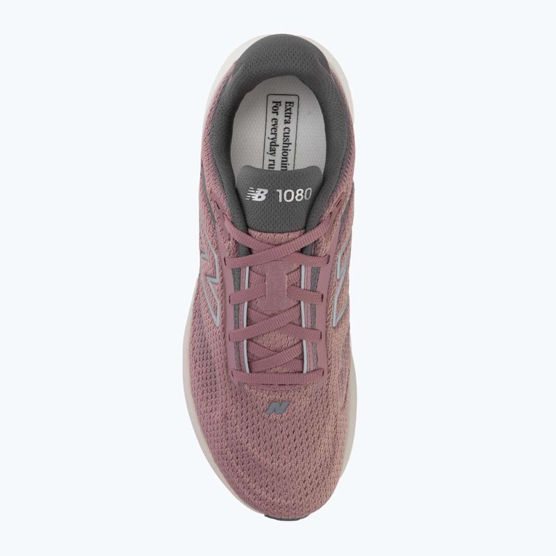 Dámske bežecké topánky New Balance 1080's V15 rosewood/silver metallic/neptune grey 5