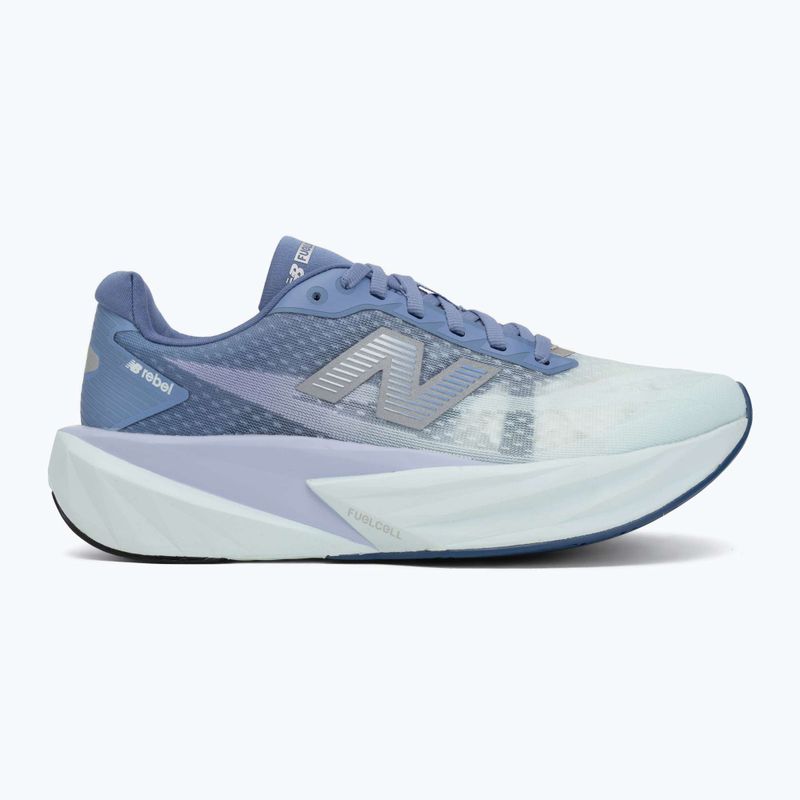 Dámske bežecké topánky New Balance FuelCell Rebel V5 fairweather blue/glint blue 2