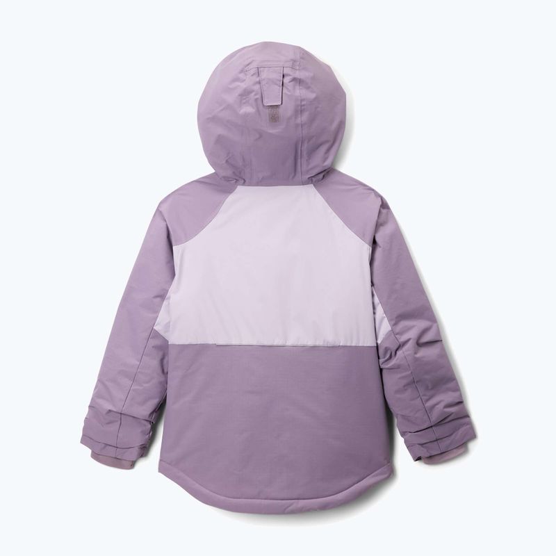 Detská lyžiarska bunda Columbia Mighty Mogul III lavender pearl/shale purple 2