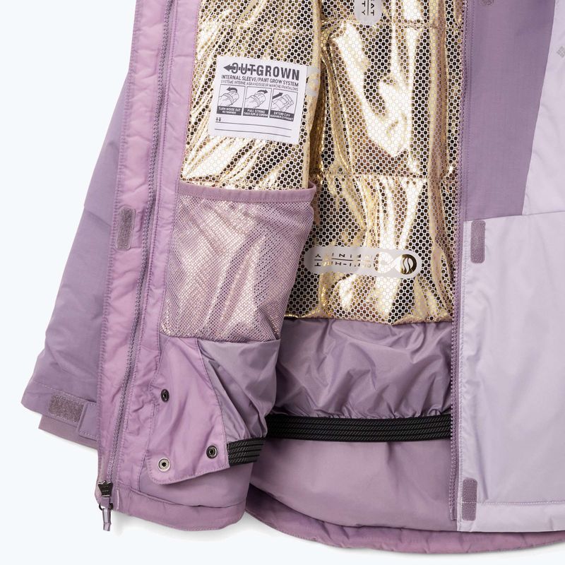 Detská lyžiarska bunda Columbia Mighty Mogul III lavender pearl/shale purple 3
