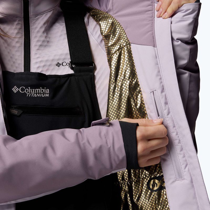 Dámska lyžiarska bunda Columbia Highland Summit III Insulated lavender pearl/shale purple 10