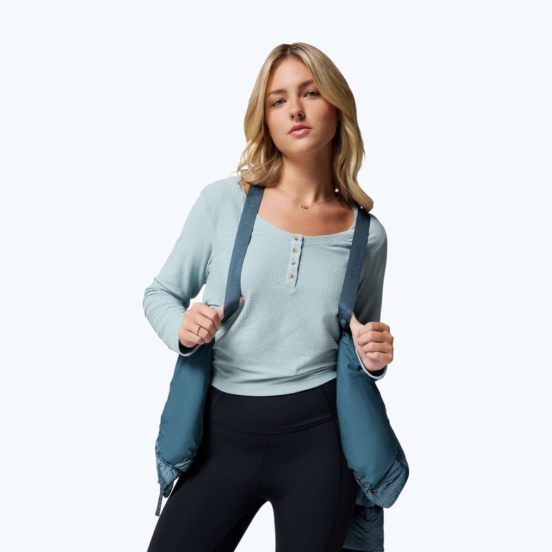 Dámska páperová bunda Columbia Amaze Puff Hooded everblue high shine 10