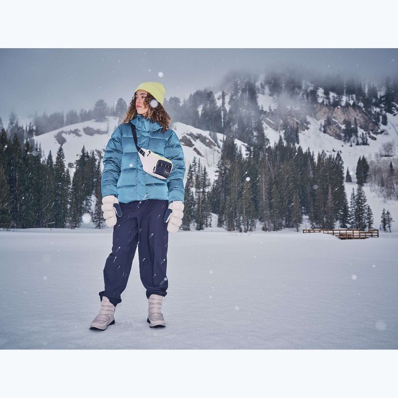 Dámska páperová bunda Columbia Amaze Puff Hooded everblue high shine 14
