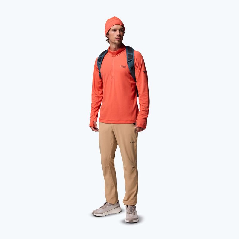 Pánska mikina Columbia DriVenture Half Zip zing/white 2