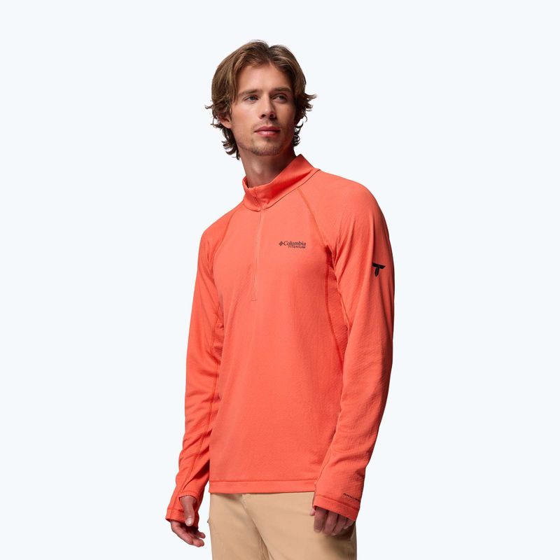 Pánska mikina Columbia DriVenture Half Zip zing/white 4