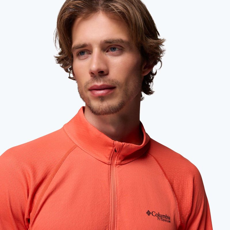 Pánska mikina Columbia DriVenture Half Zip zing/white 5