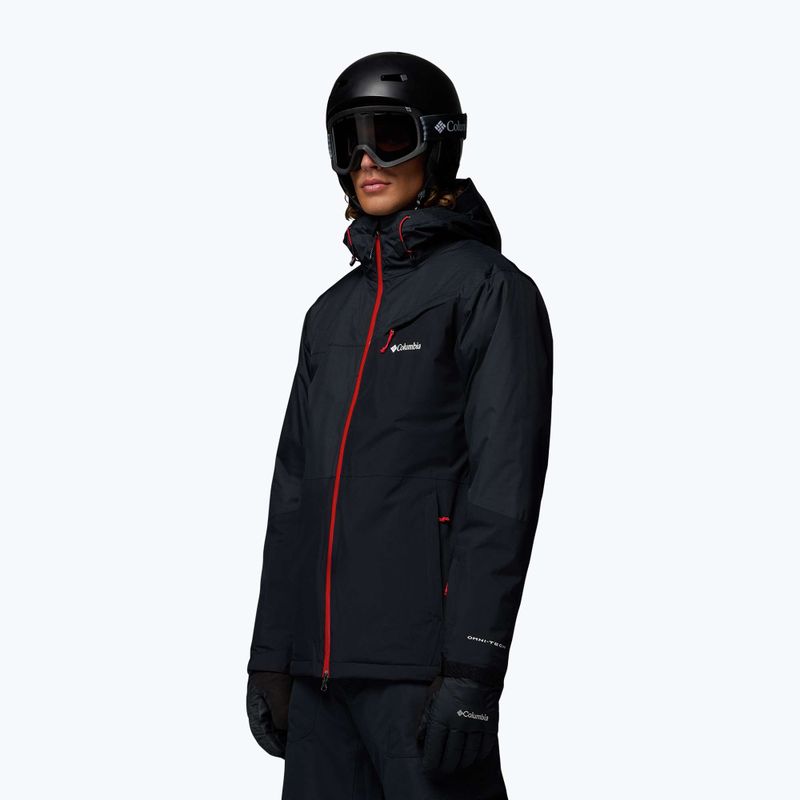 Pánska lyžiarska bunda Columbia Iceberg Point II mountain black 4