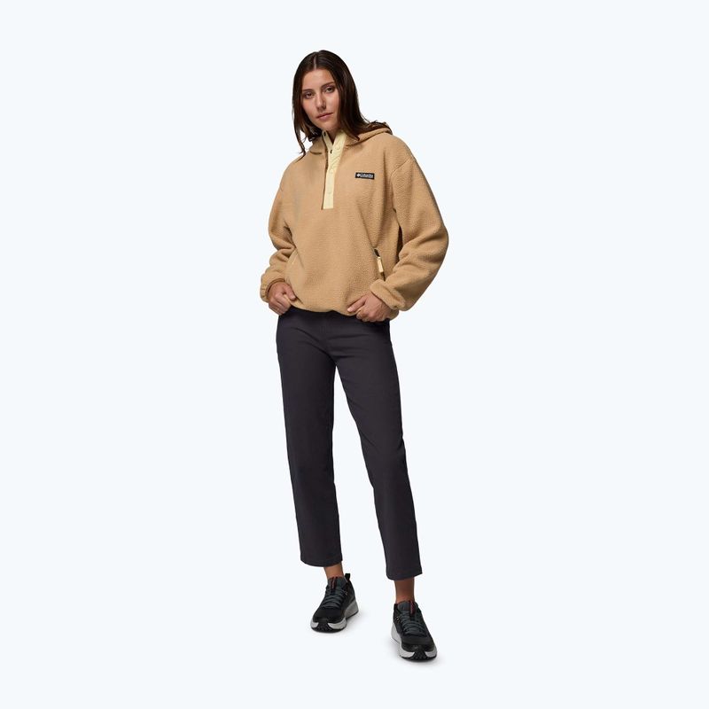 Dámska fleecová mikina Columbia Helvetia II Hoodie canoe 2